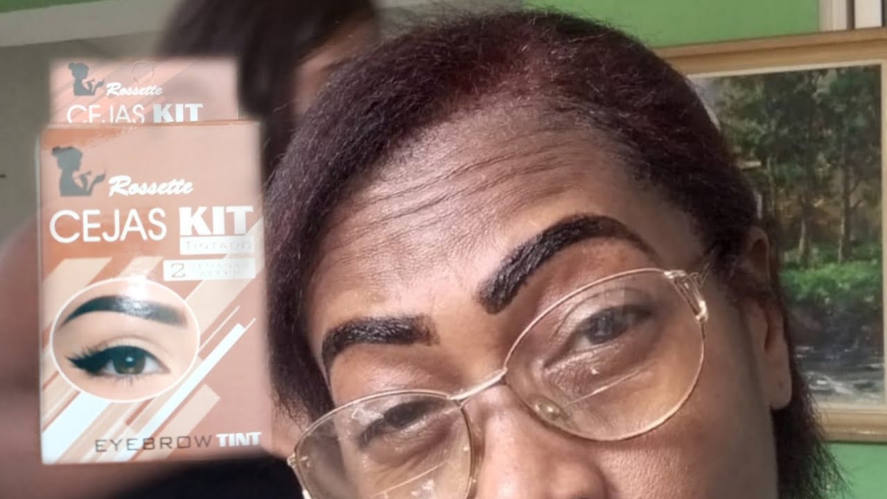 ME TINTO LAS CEJAS CON ROSEETT CEJAS KIT TINTADO