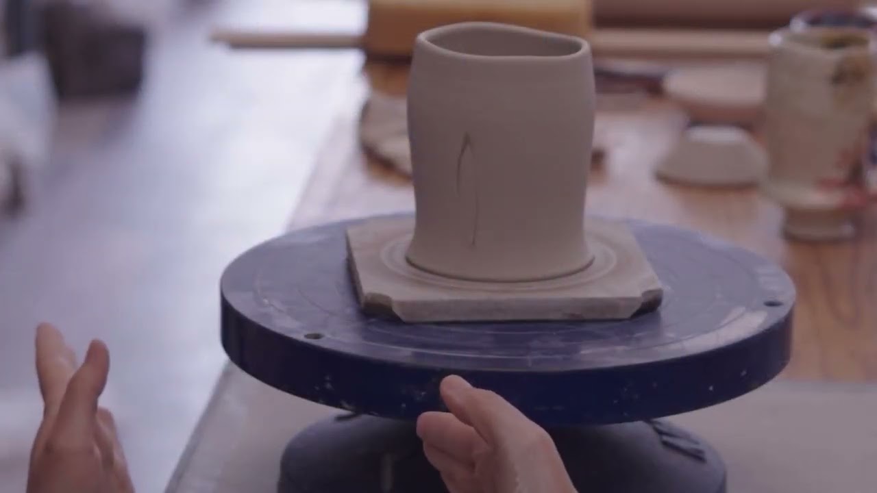 A Really Great Demonstration on Darting a Pottery Form | TAYLOR SIJAN