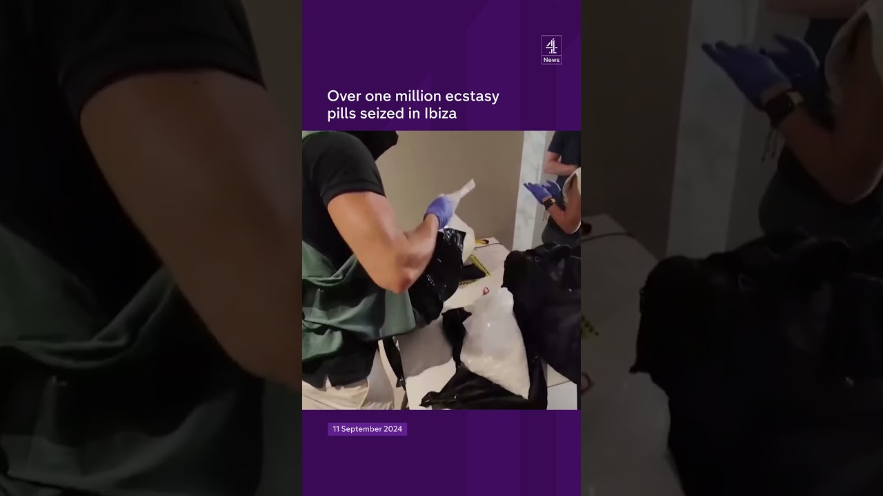 Over one million ecstasy pills seized in Ibiza