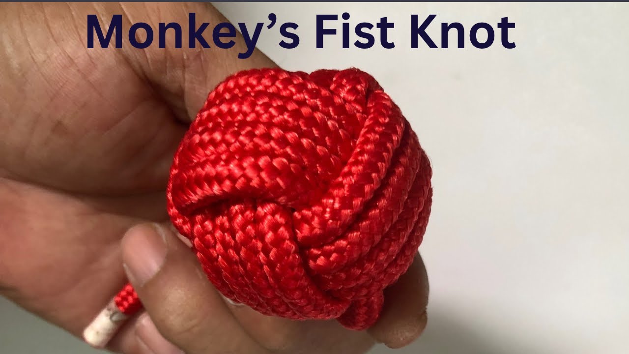 How to Tie a Monkey's Fist Knot (Easy & Step-by-Step)