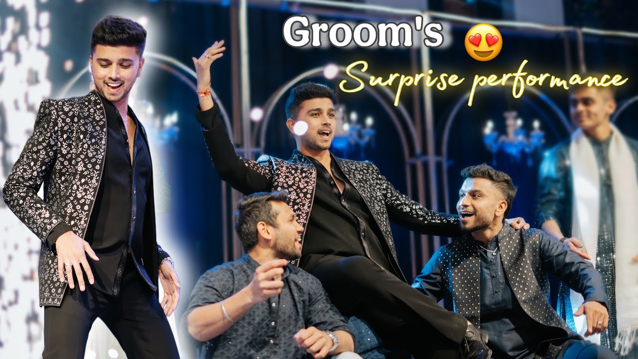 Groom’s *SURPRISE* Performance For The Bride🤭❤️ #AajaMaHiWay