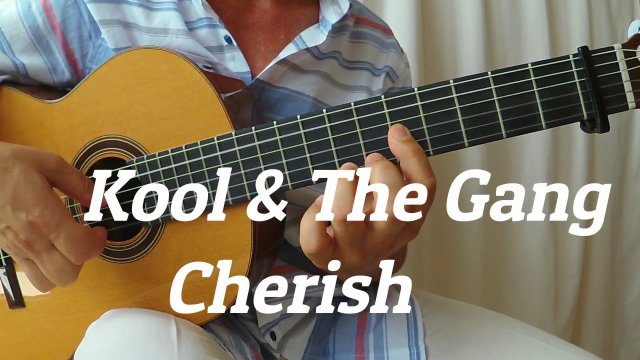 Kool  & The  Gang - Cherish - fingerstyle guitar cover  by Manol  Raychev