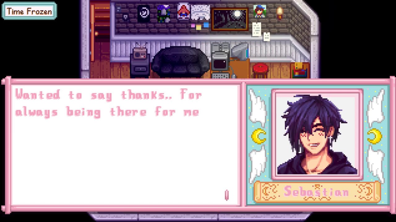 Stardew Valley - Eight Hearts Sebastian's Event (MOD)