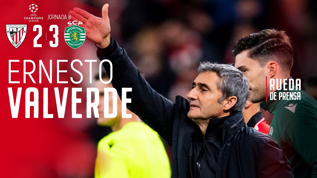 🎙 Ernesto Valverde | post Athletic Club 2-3 Sporting CP | Champions League 2025-26 MD8