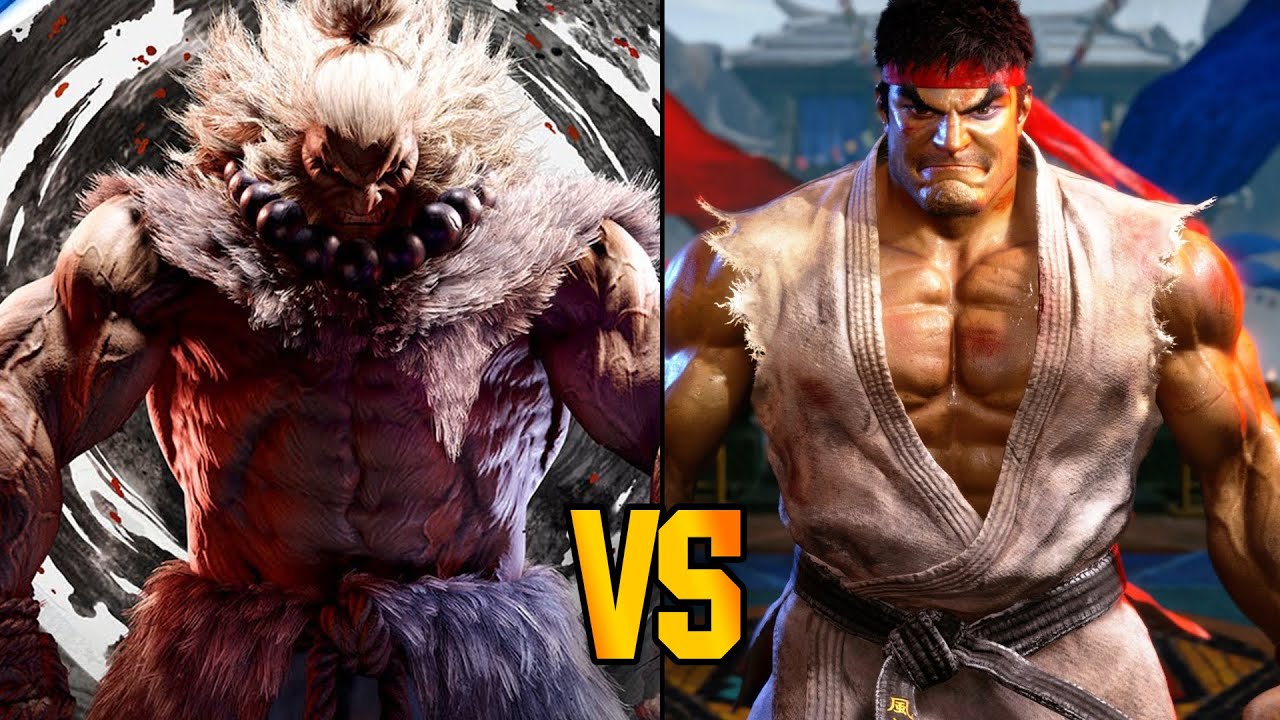 Ryu VS An Army Of Akuma Players!