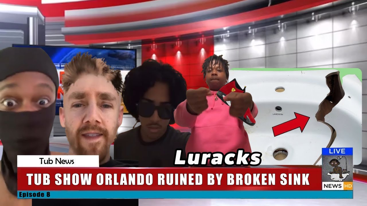 TUB NEWS EPISODE 8: LURACKS CRASHES ON SINK AT TUB SHOW ORLANDO