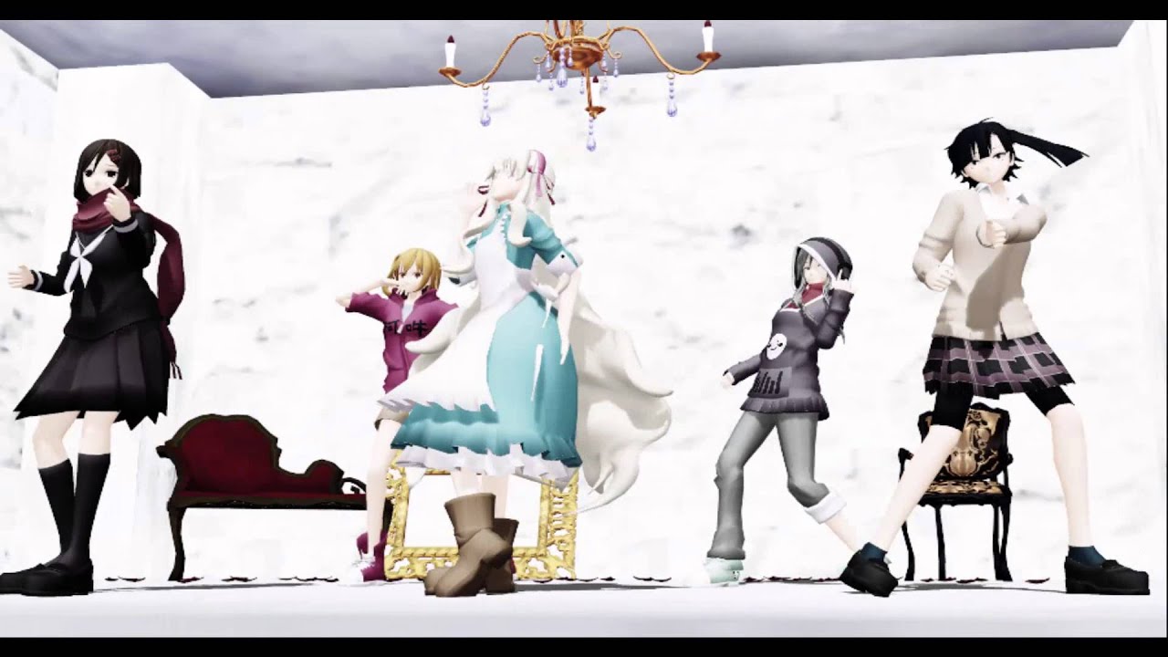 【MMD Kagerou Project 】Ikkitousen一騎当千【Girls】
