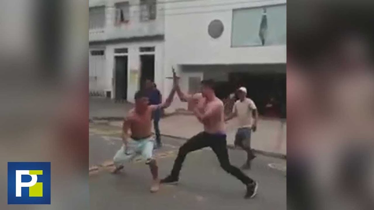 Apu&ntilde;alan a un venezolano en Colombia durante una pelea por un celular