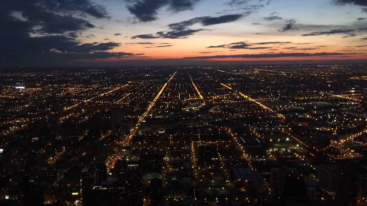 Sunset @ John Hancock Chicago