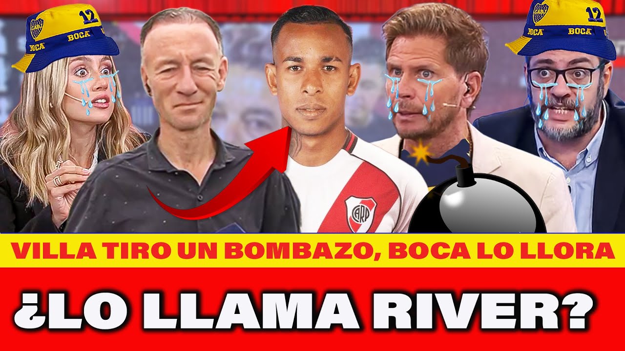 💣BOMBA EN RIVER...¿QUÉ HARÁ RIVER CON SEBASTIAN VILLA? EL COLOMBIANO QUIERE JUGAR EN EL MILLONARIO