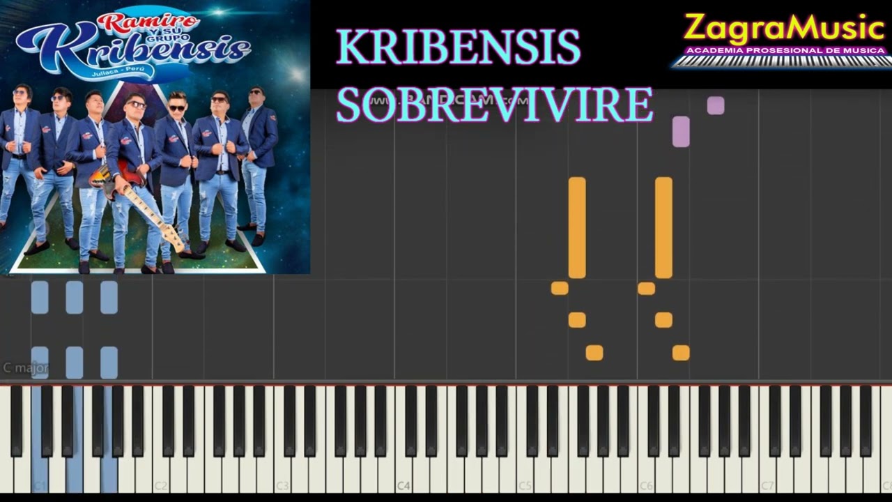 SOBREVIVIRE - KRIBENSIS - TUTORIAL TECLADO - PISTA ST GRATIS