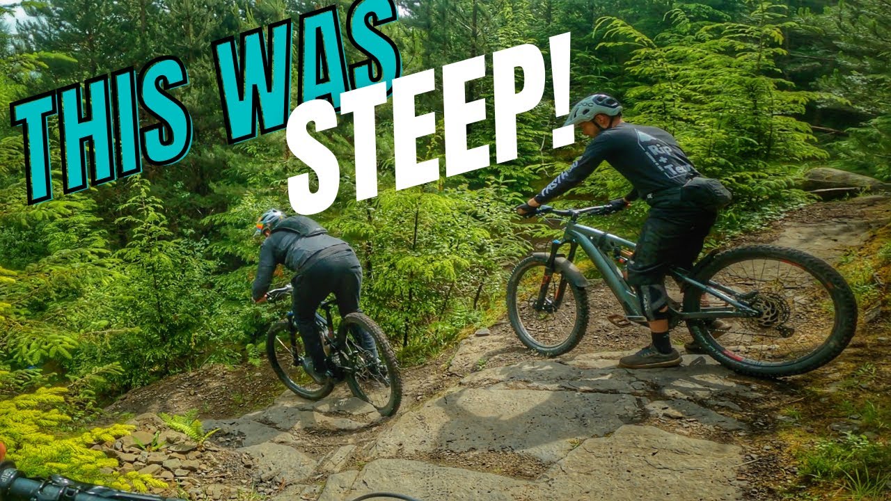 RIDING THE STEEPEST MTB TRACK'S AT BARRY SIDINGS