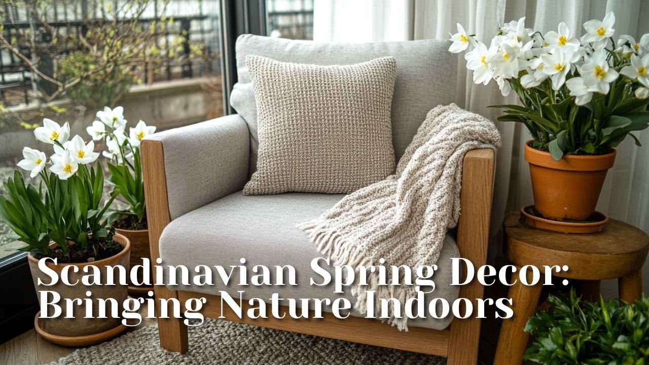 Bring Nature Indoors with Stunning Scandinavian Spring Decor