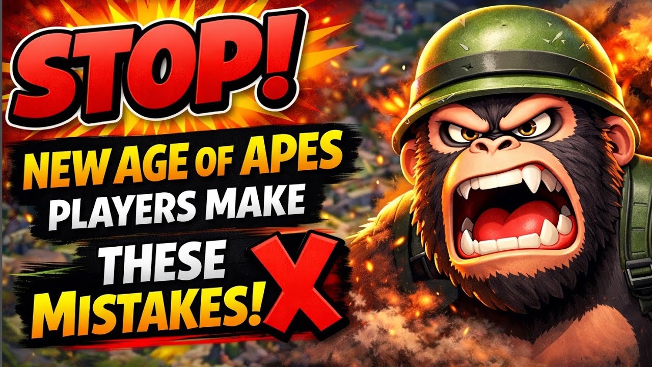 🦍STOP! Age of Apes Game Beginners Make These Huge Mistakes | Part -6