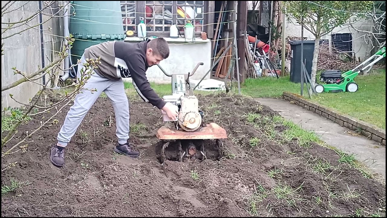 Test motoculteur 1978 NOGAMATIC USA moteur Briggs et Stratton 5hp