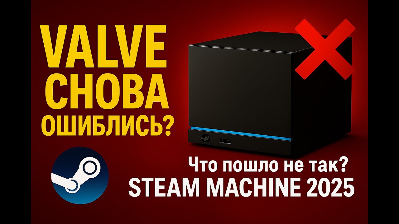 Steam Machine — худшая идея Valve?