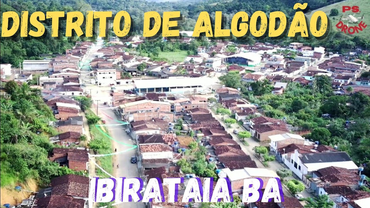 Distrito de Algodão Ibirataia BA (Voo 166)