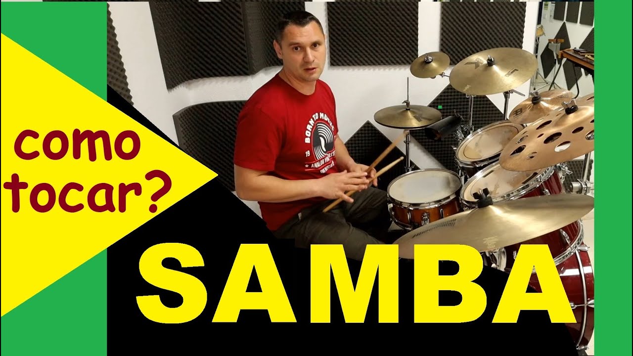 Como tocar Samba en la Batería