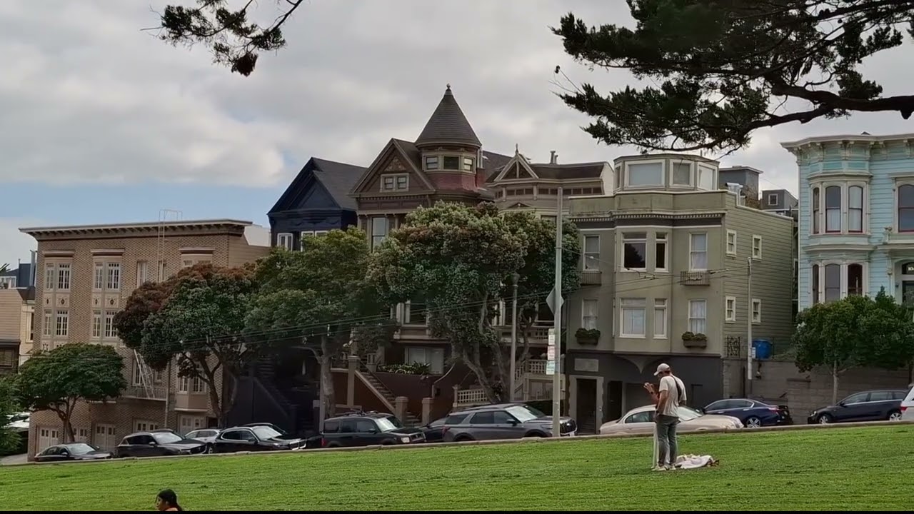 Alamo Square - San Francisco - 'I Lost My Heart' Series by Paul Vivian Hope