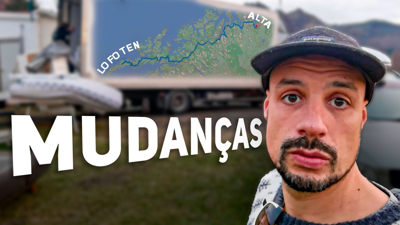 Mudança de Lofoten para Alta, Noruega