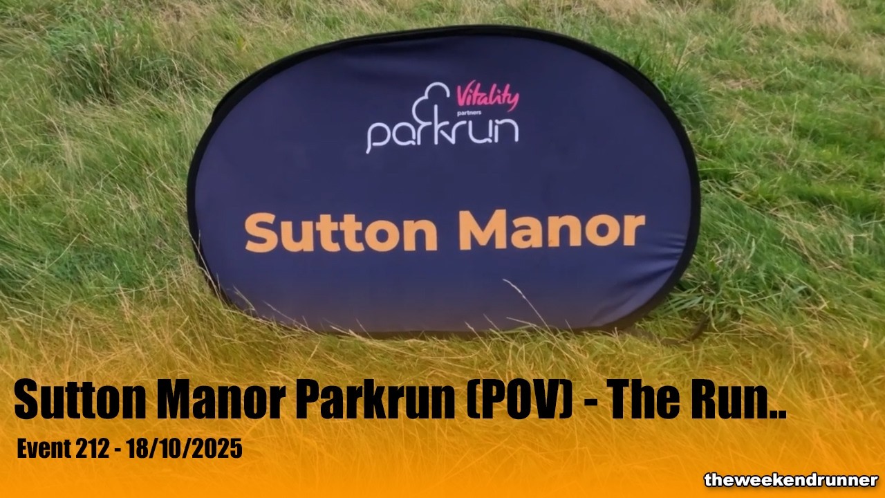 Sutton Manor Parkrun (POV) - The Run - Event 212 - 18/10/2025