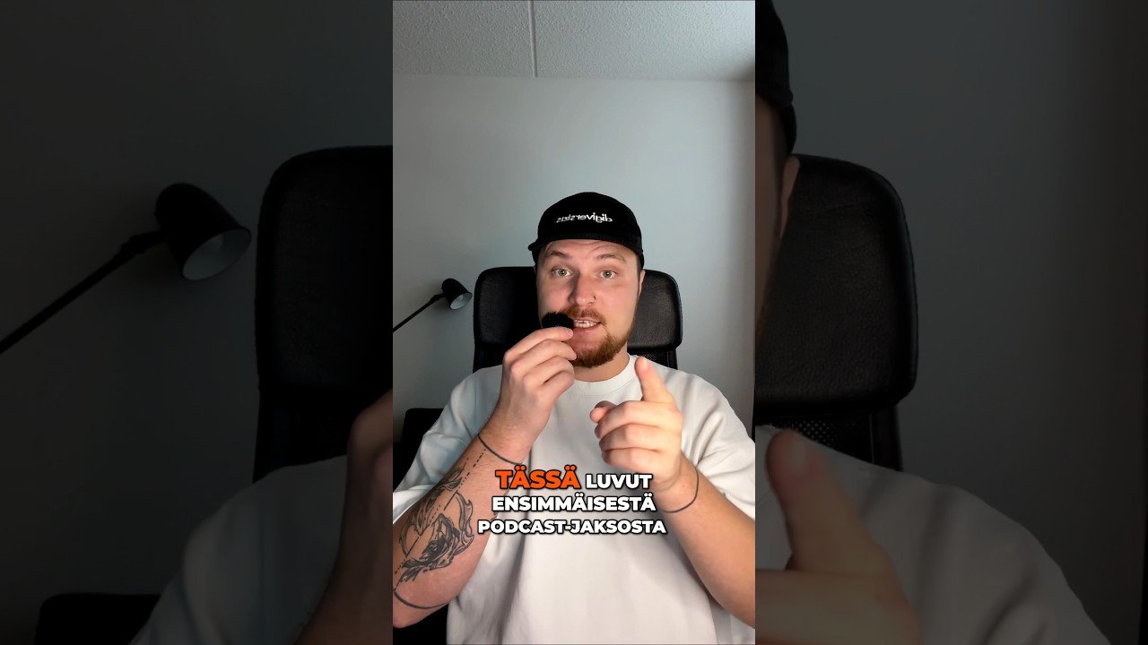 Kannattaako videopodcastin tekeminen? 🎙️ #podcastsuomi #digimarkkinointi #markkinointi #yritt&auml;jyys