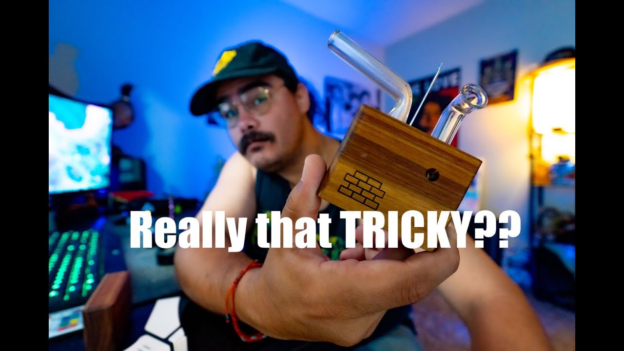 CRAZIEST non-electric dry herb vape! | Sticky Brick Jr.