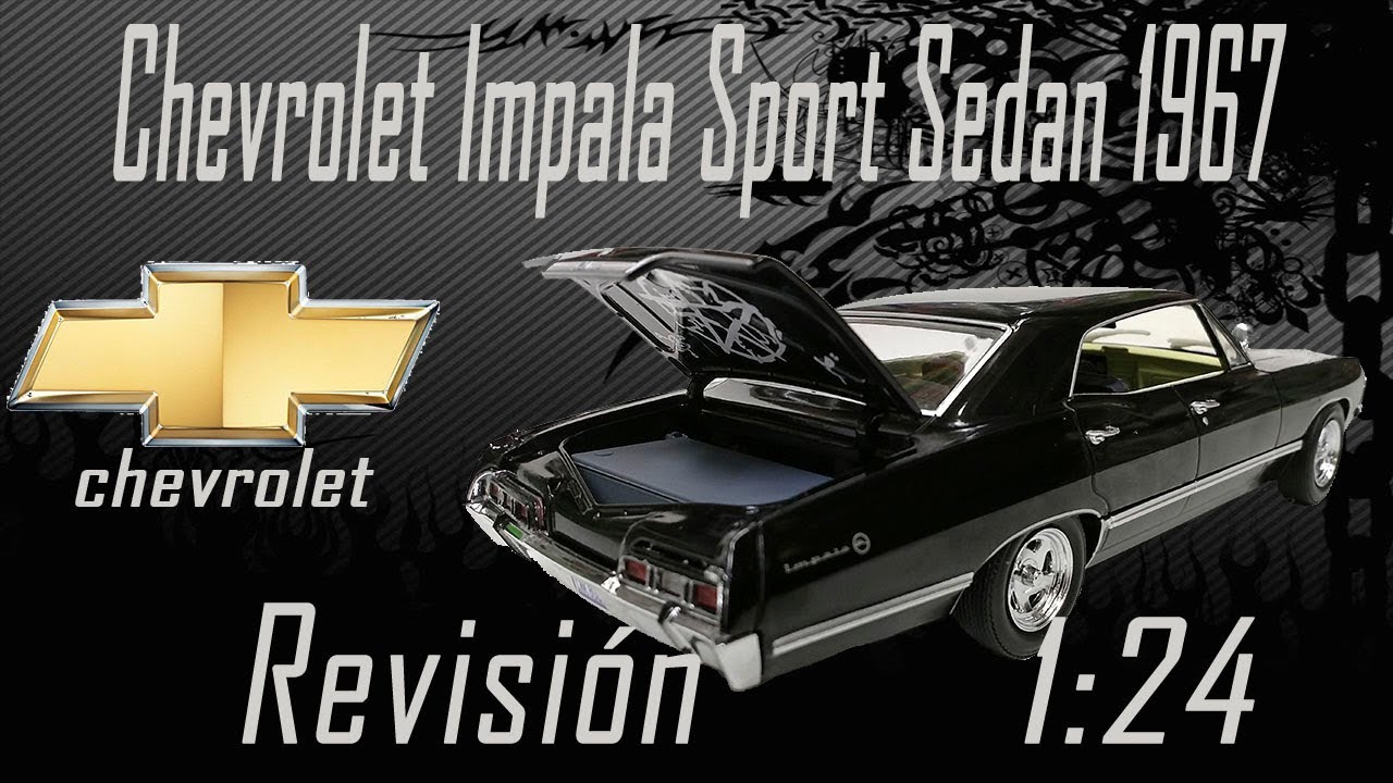 Revisión 1:24 / Chevrolet Impala Sport Sedan 1967 Supernatural de Greenlight