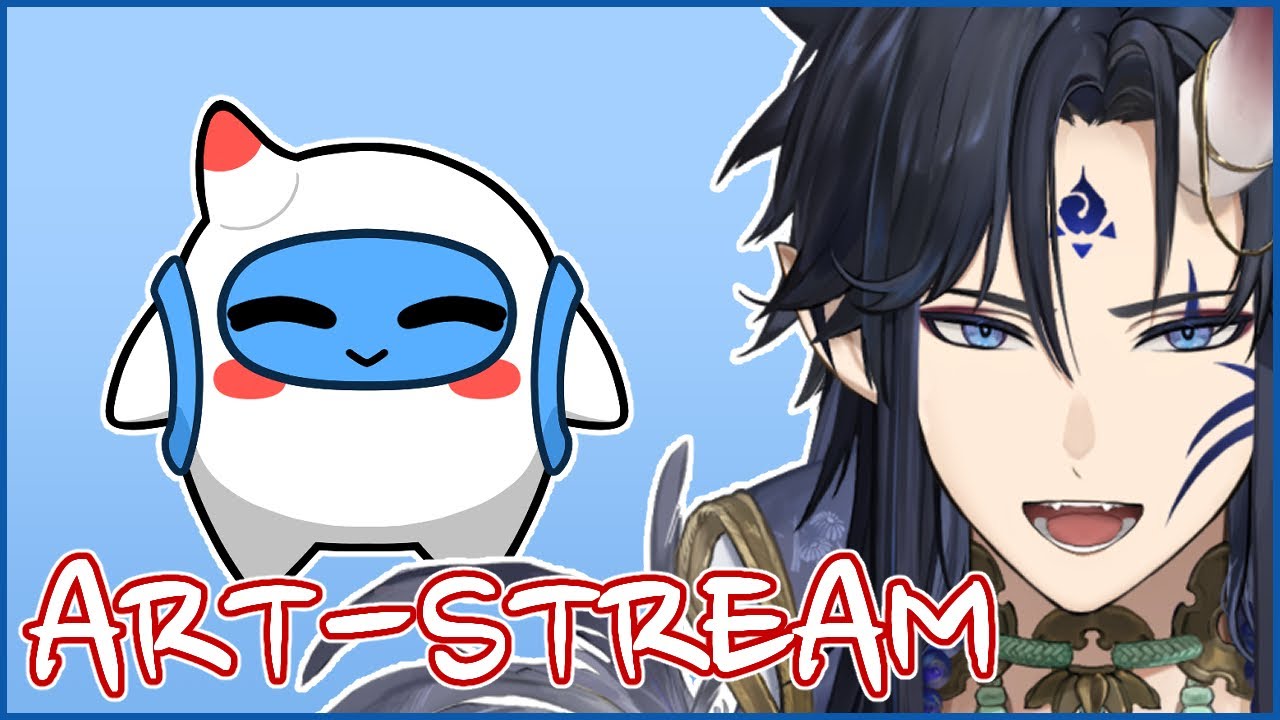 【 ART-STREAM 】 Drawing RAVALLUM MASCOTS in different Art Styles!