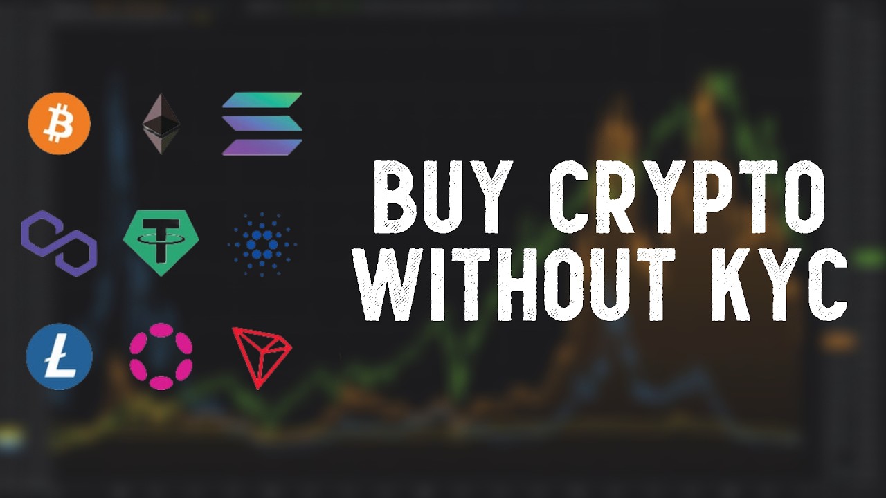 How to buy Crypto (Bitcoin, Ethereum) without KYC (any payment method)