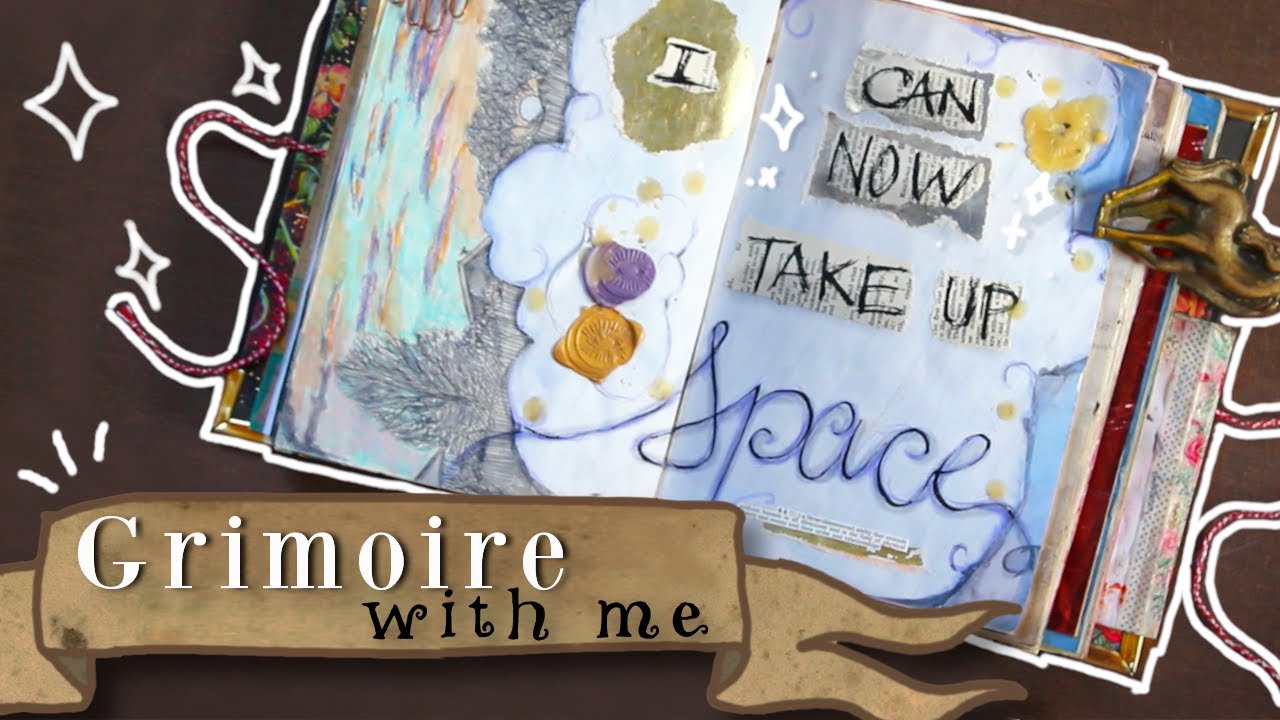 Taking Up Space - Grimoire With Me Shadow Work Spread