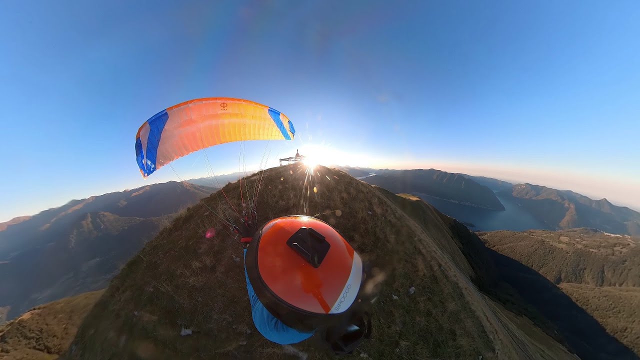 Hike and Fly Monte di Tremezzo - Comer See