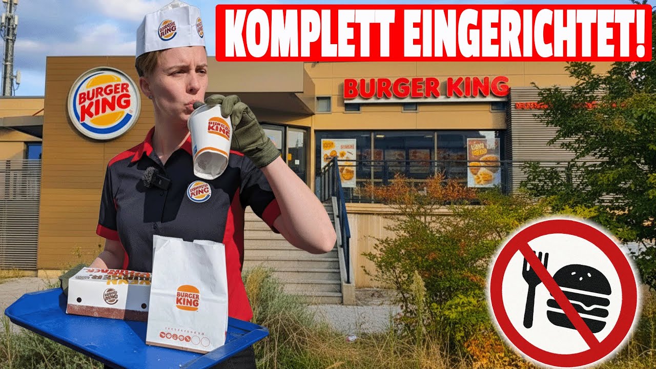 VERLASSENEN BURGER KING ENTDECKT! ABER WIE KOMMEN WIR DA REIN? URBEX VLOG ITALIEN - Teil 1