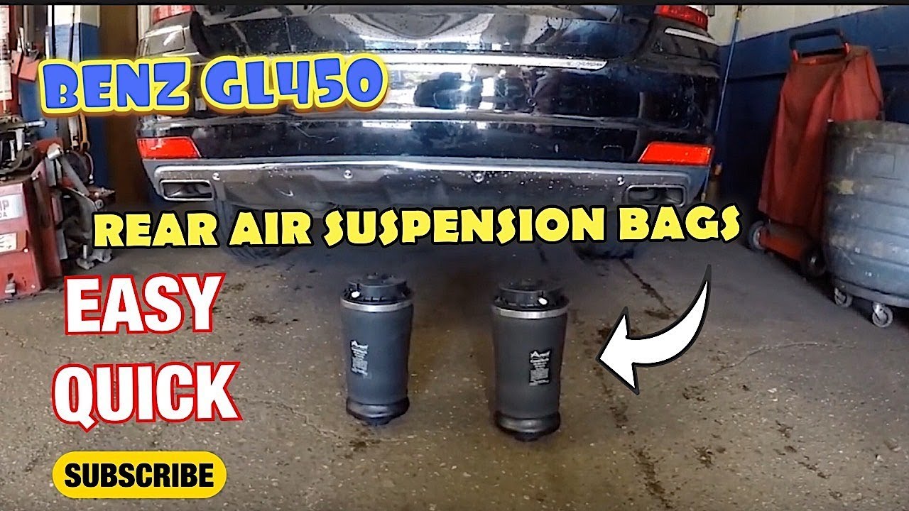 How to replace rear air springs on 2012 mercedes Benz GL450