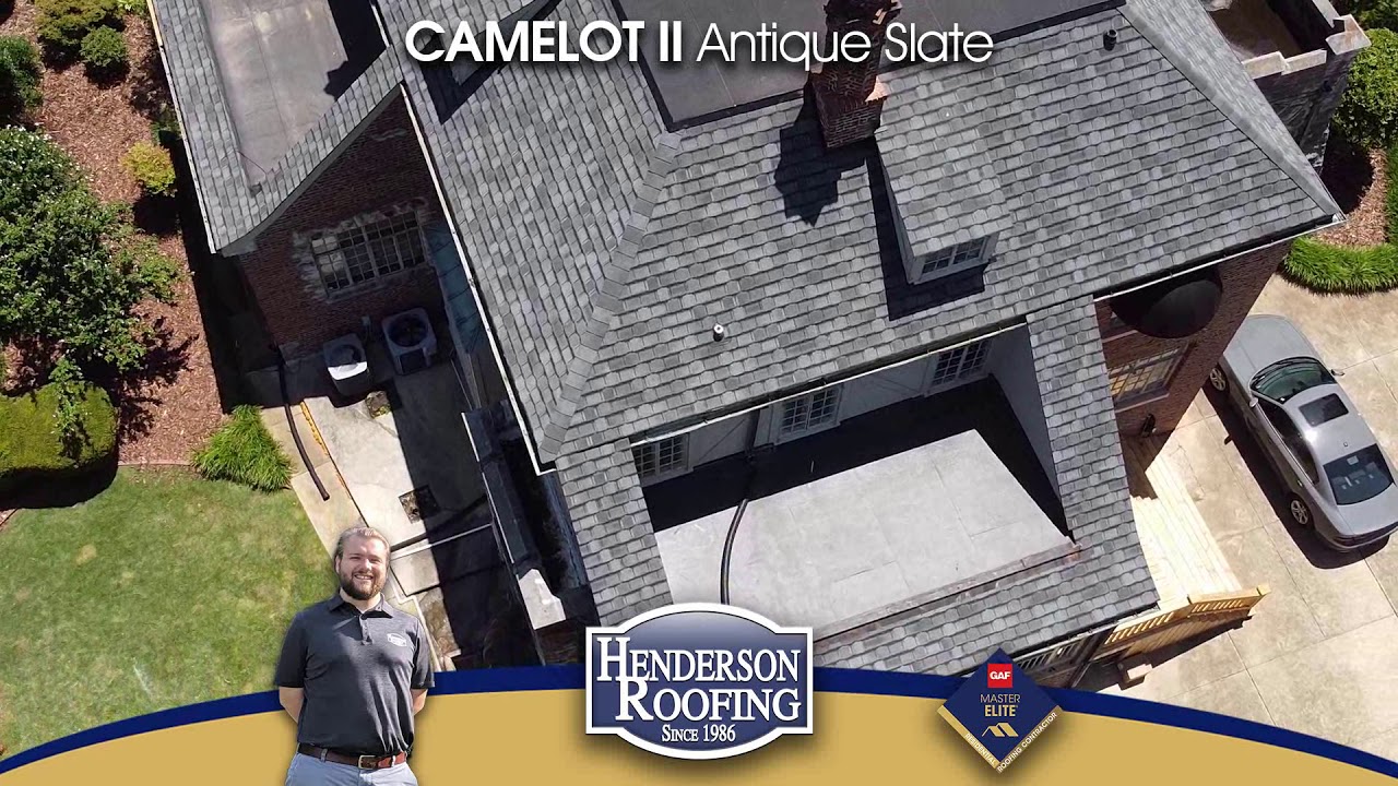 Camelot II Antique Slate Installation, Sheffield, Alabama