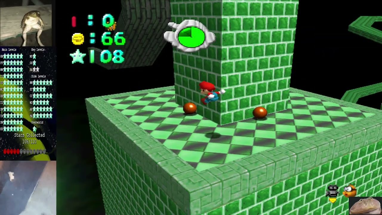 Uranium Mario B3 Radioactive Atmosphere +Overworld Star
