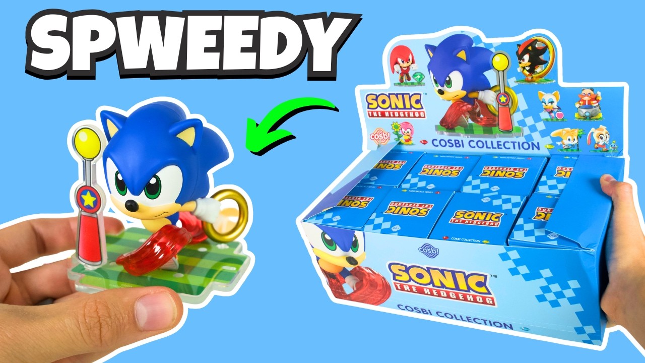 Opening a Full Case of Cosbi Sonic Mystery Figures!