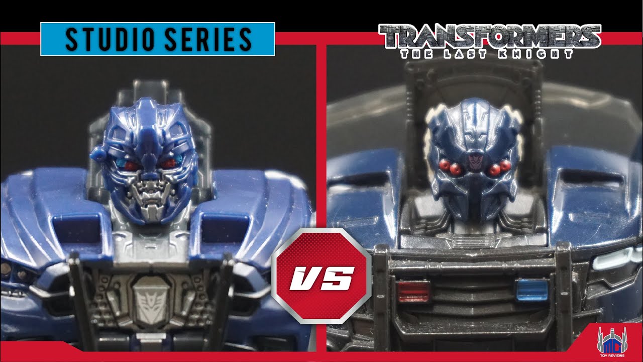 Studio Series TLK Barricade vs TLK deluxe 2017 Barricade comparison video.