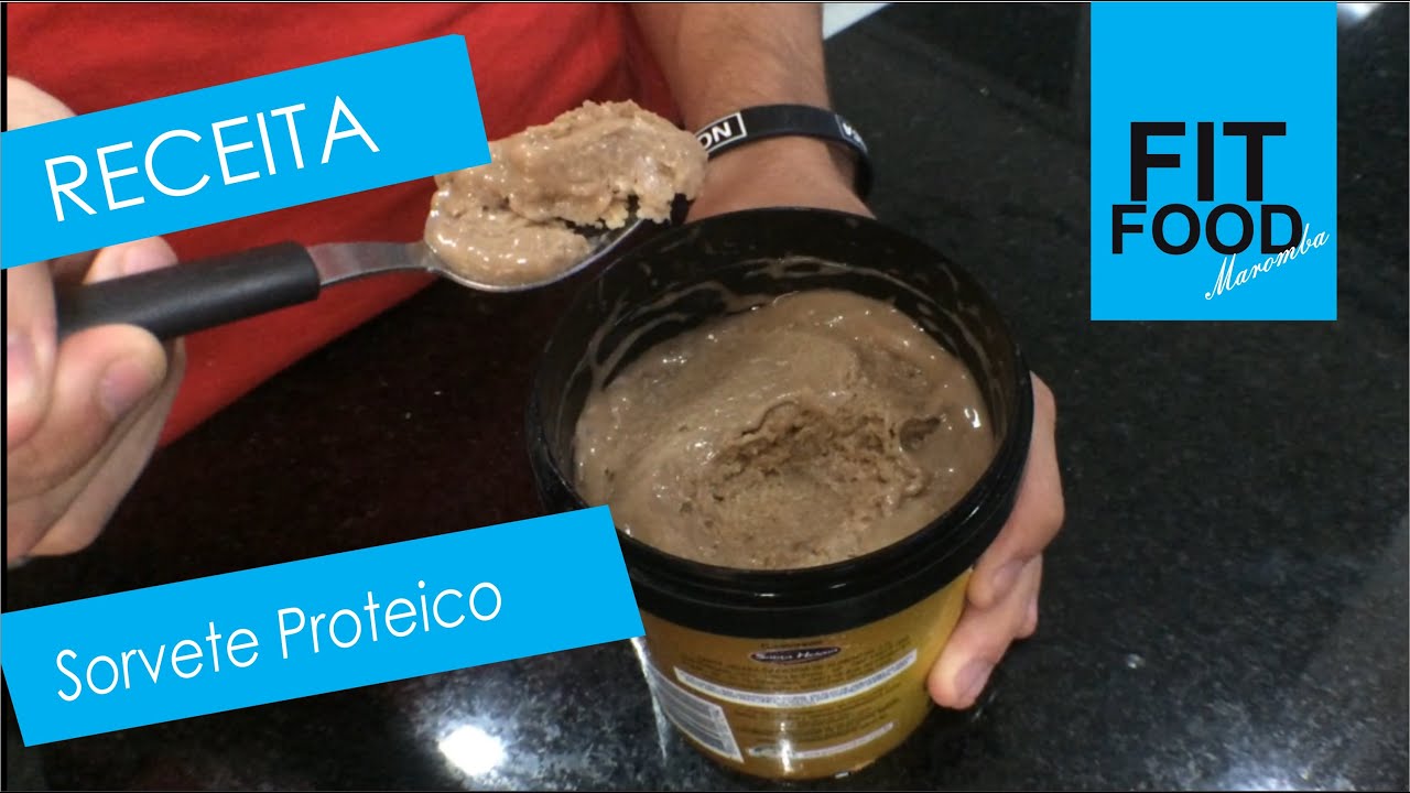 Fit Food Maromba - Receita Sorvete Proteico