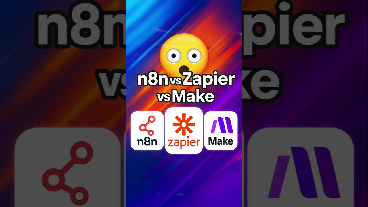 No Code Automation SHOWDOWN n8n vs Zapier vs Make