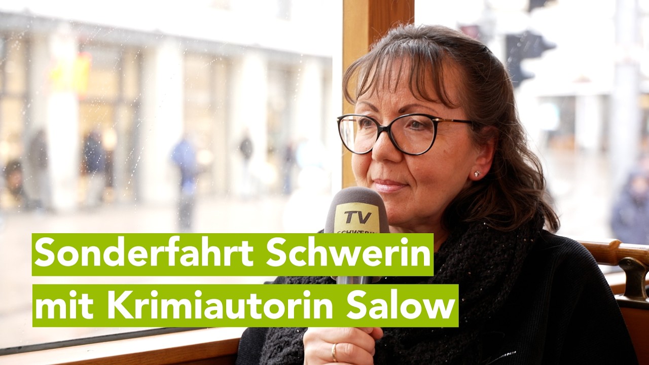 Schwerin als Tatort! Sonderfahrt mit Krimiautorin Diana Salow