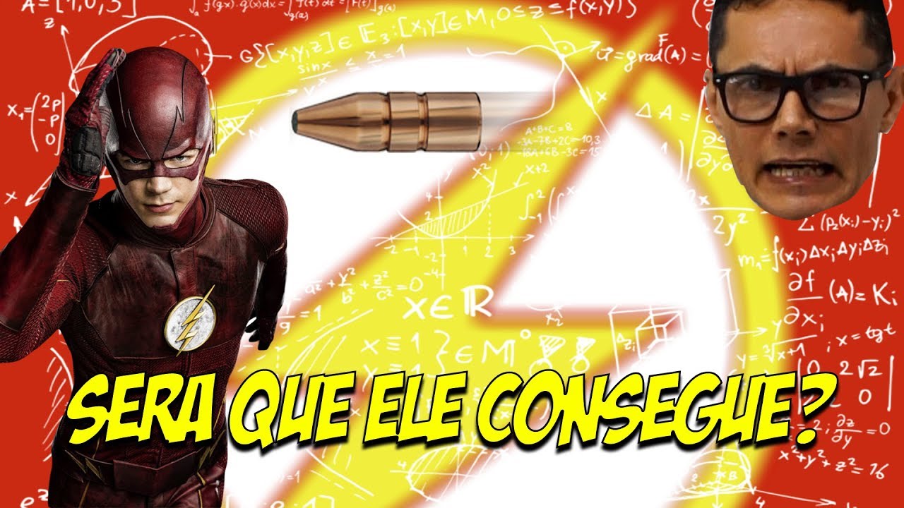SERÁ QUE O FLASH CONSEGUIRA PARAR A BALA ? - I LIKE FISICA