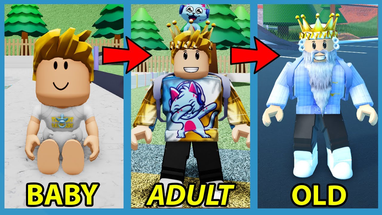 Старение в Roblox Twilight Daycare