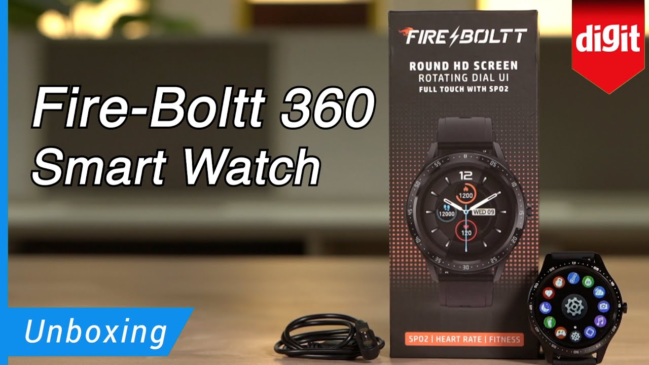 Fire Boltt 360 Smart Watch Unboxing