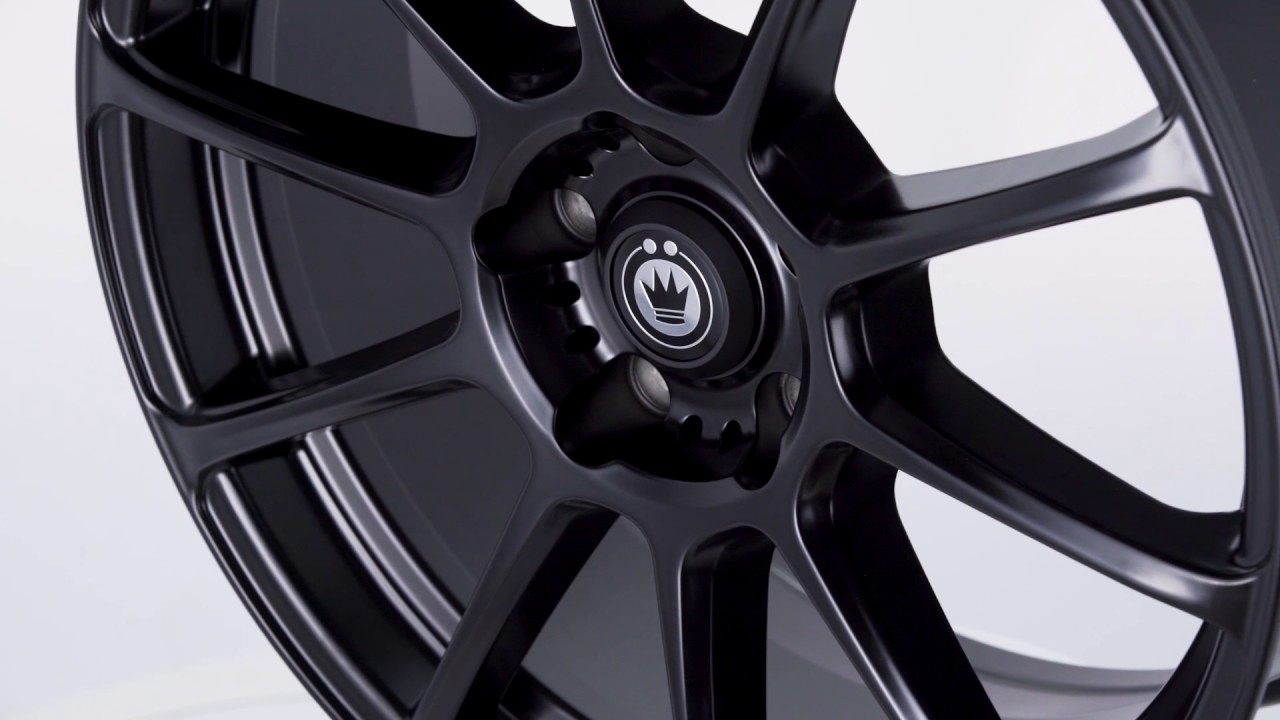 Runlite - Matte Black | Konig Wheels