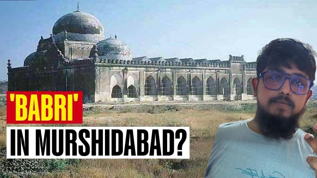 After33years New Babri Masjid Making Humaion Kabir/৩৩ বছর পর নতুন বাবরি মসজিদ তৈরি করছে হুমায়ুনকবির