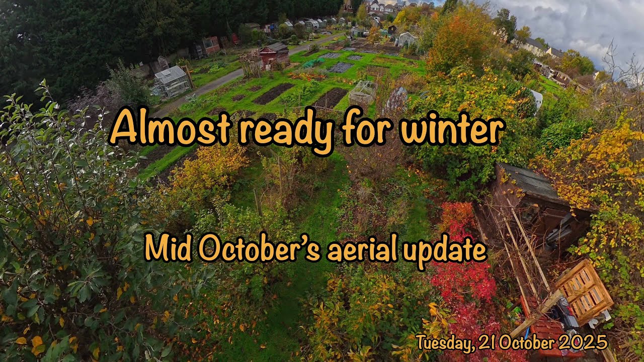 2025-10-21 Almost ready for winter - mid October’s aerial update 