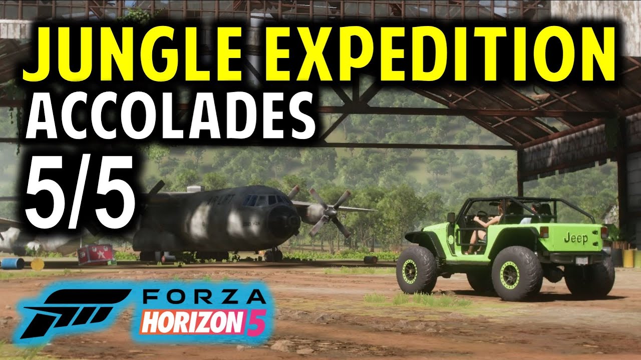 Jungle Expedition: All Optional Accolades Location | Forza Horizon 5 (FH5 Walkthrough)