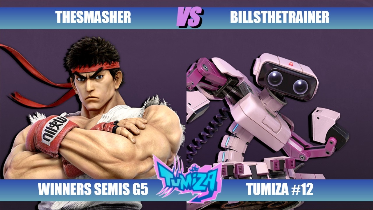 Tumiza #12 - Winners Semis Game 5 - TheSmasher (Ryu) vs Billsthetrainer (R.O.B.)