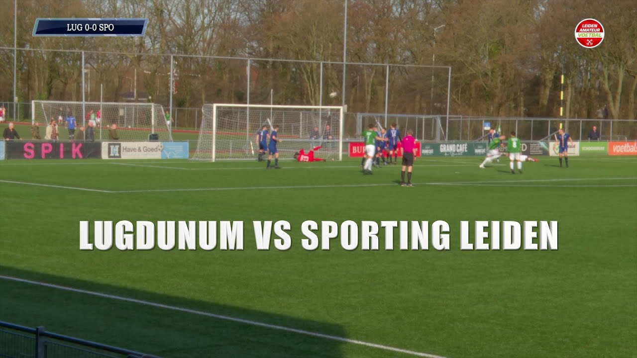 lvv Lugdunum - Sporting Leiden